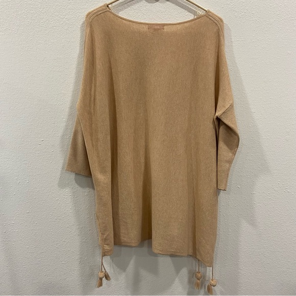 Lilly Pulitzer Sweater S Coolmax Drmara Crochet Tassel Long Sleeve Lightweigh - Picture 2 of 9